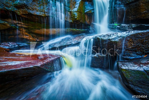 Bild på Tropical waterfall